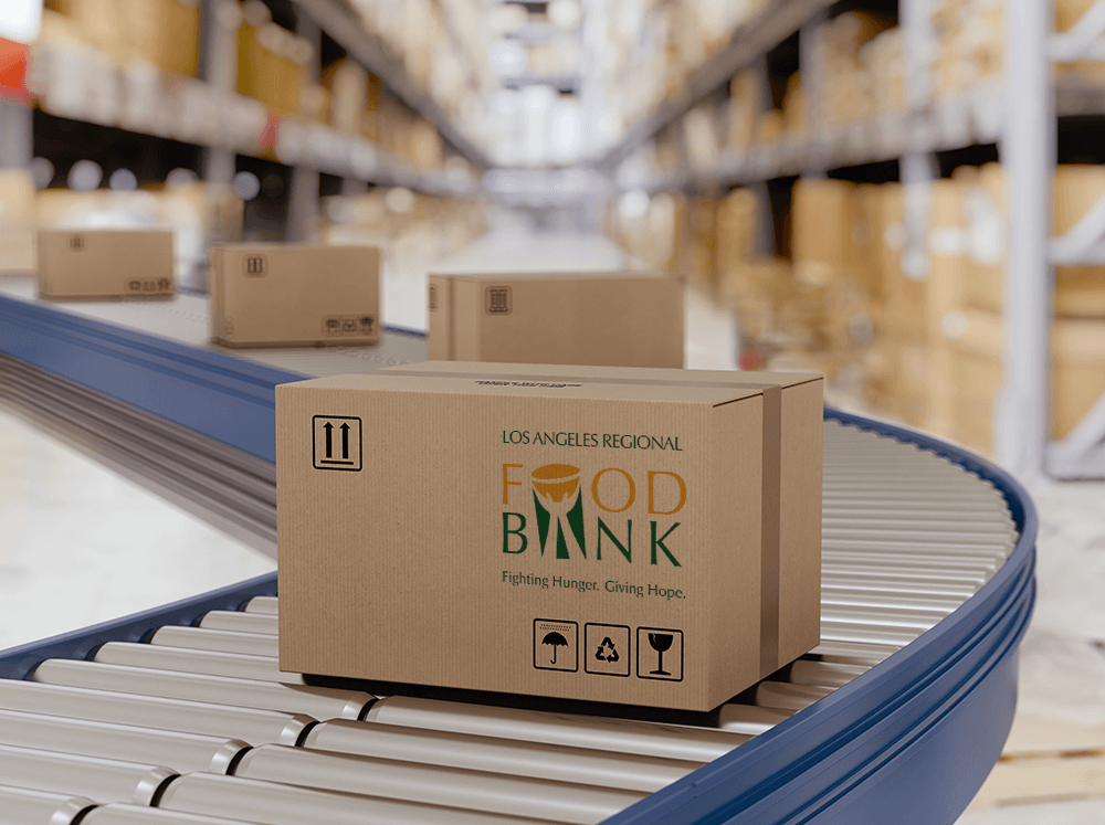 Conveyor Belt with Product